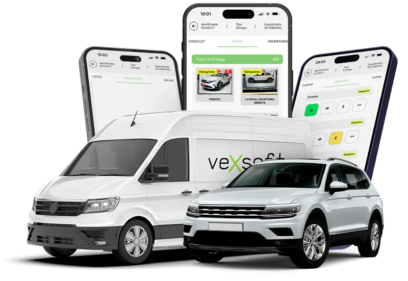 Checklist Digital VEXSOFT para gestão em Locadora Fleet